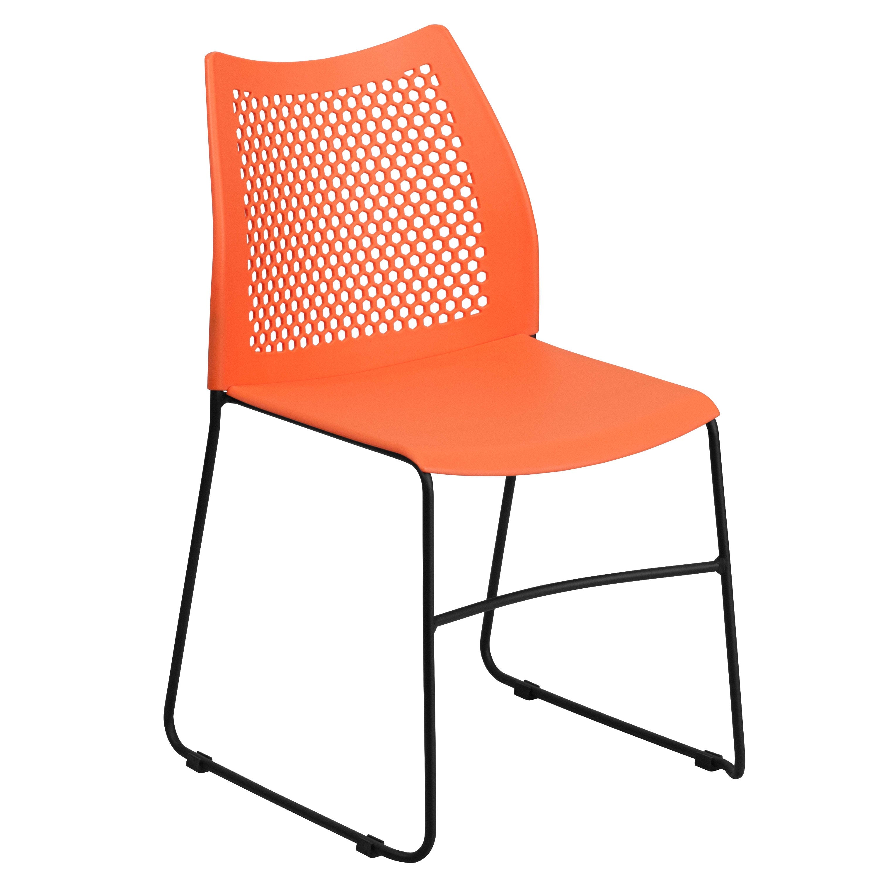 FLASH HERCULES Series Stack Chair 300 kg Capacity Air-Vent Back
