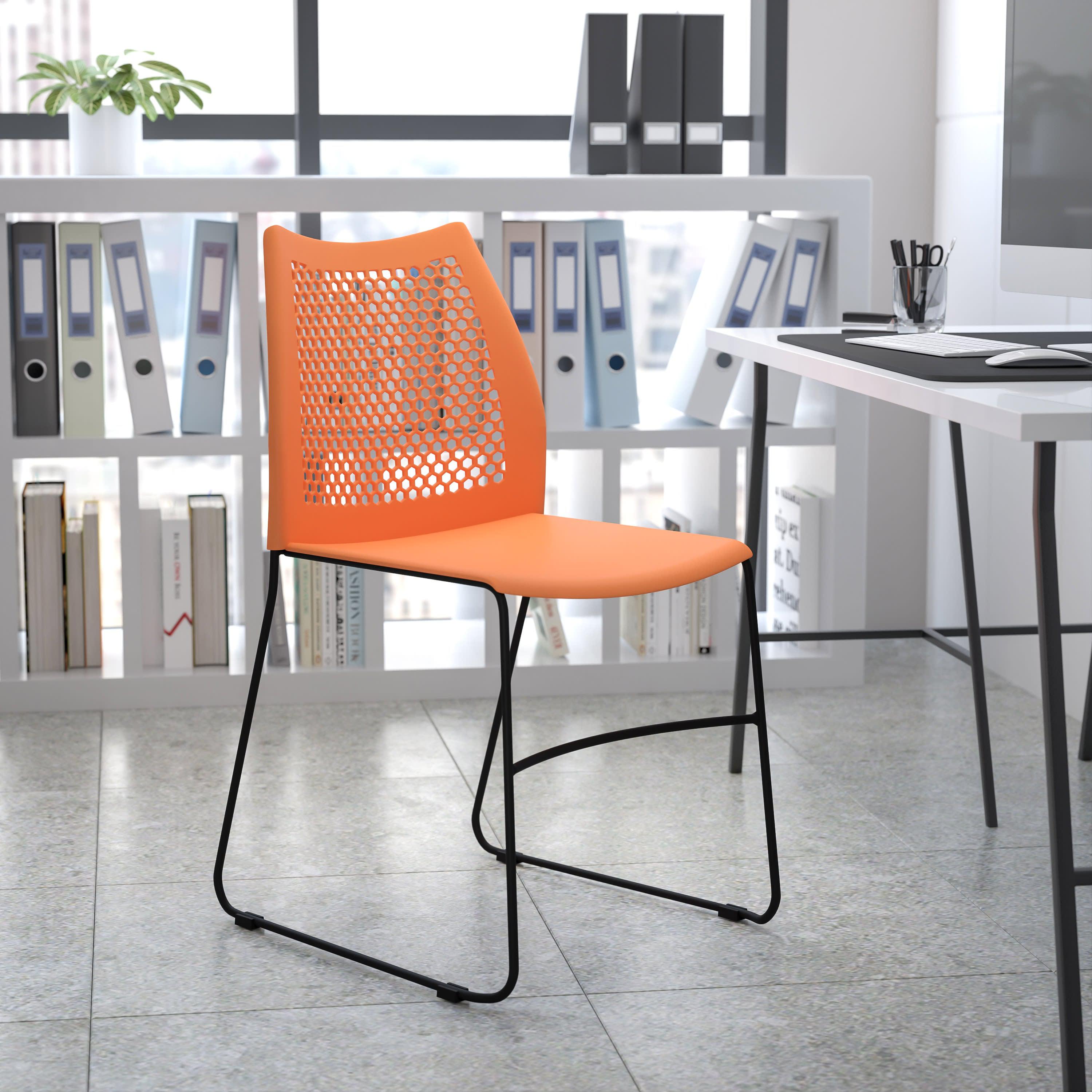 FLASH HERCULES Series Stack Chair 300 kg Capacity Air-Vent Back