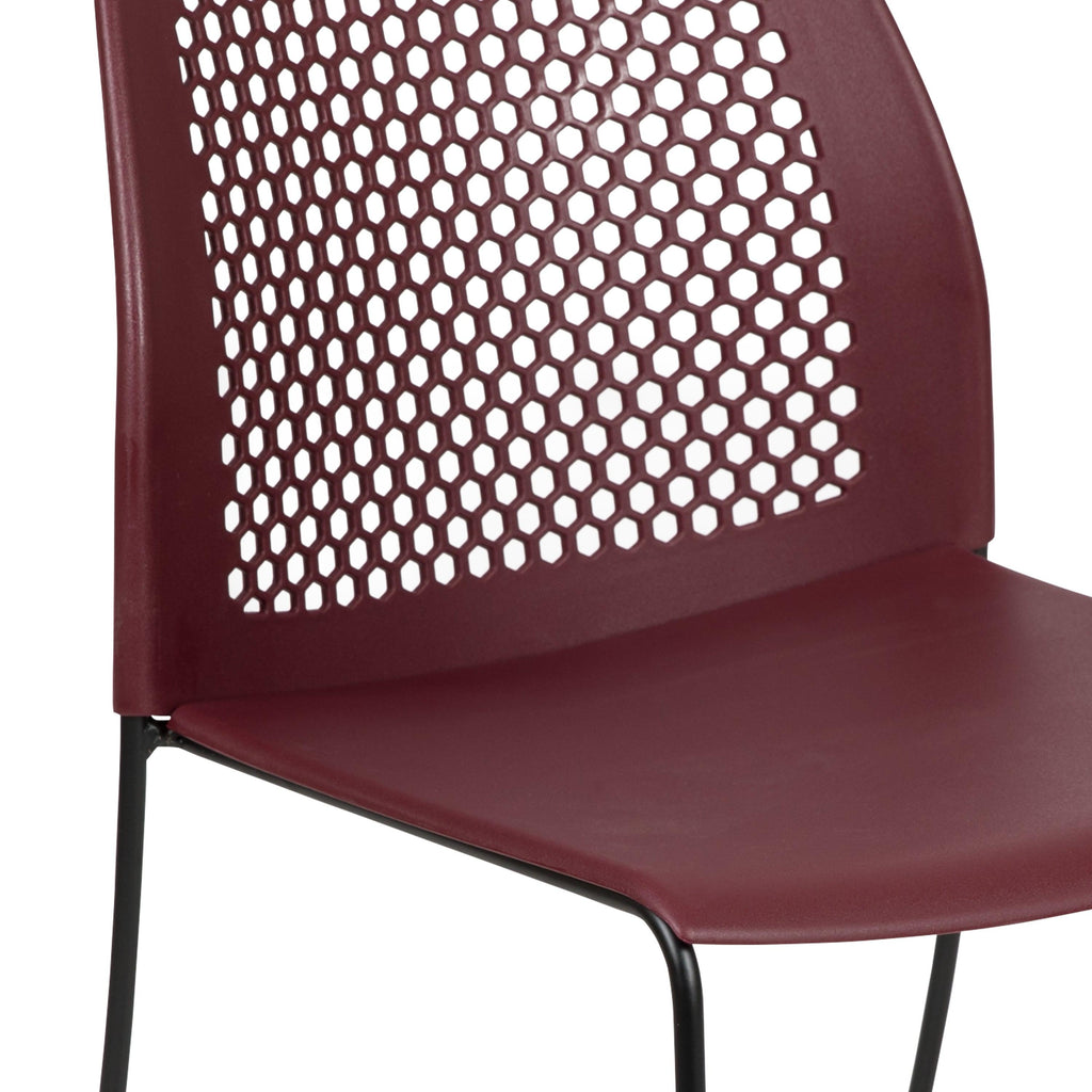 FLASH HERCULES Series Stack Chair 300 kg Capacity Air-Vent Back