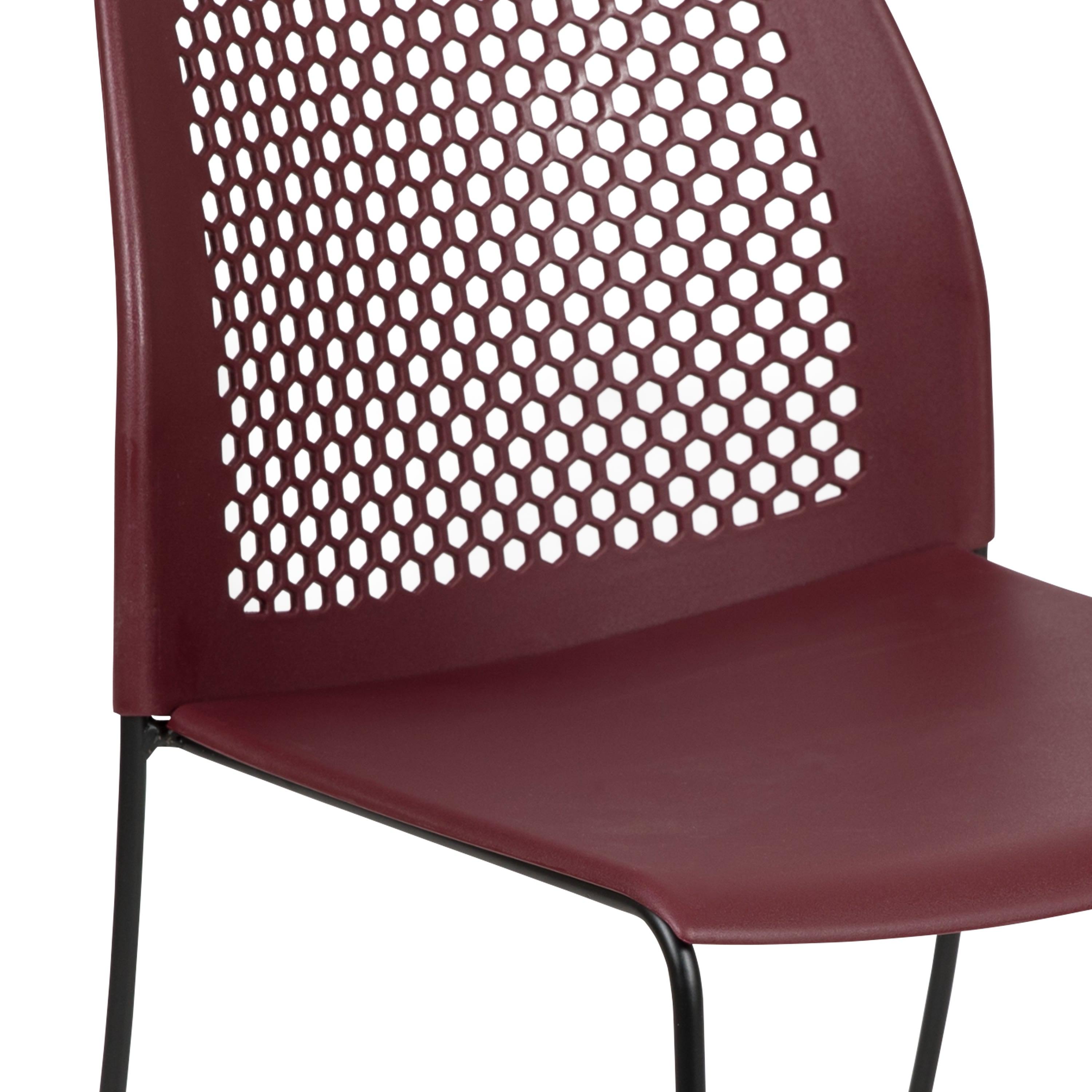 FLASH HERCULES Series Stack Chair 300 kg Capacity Air-Vent Back