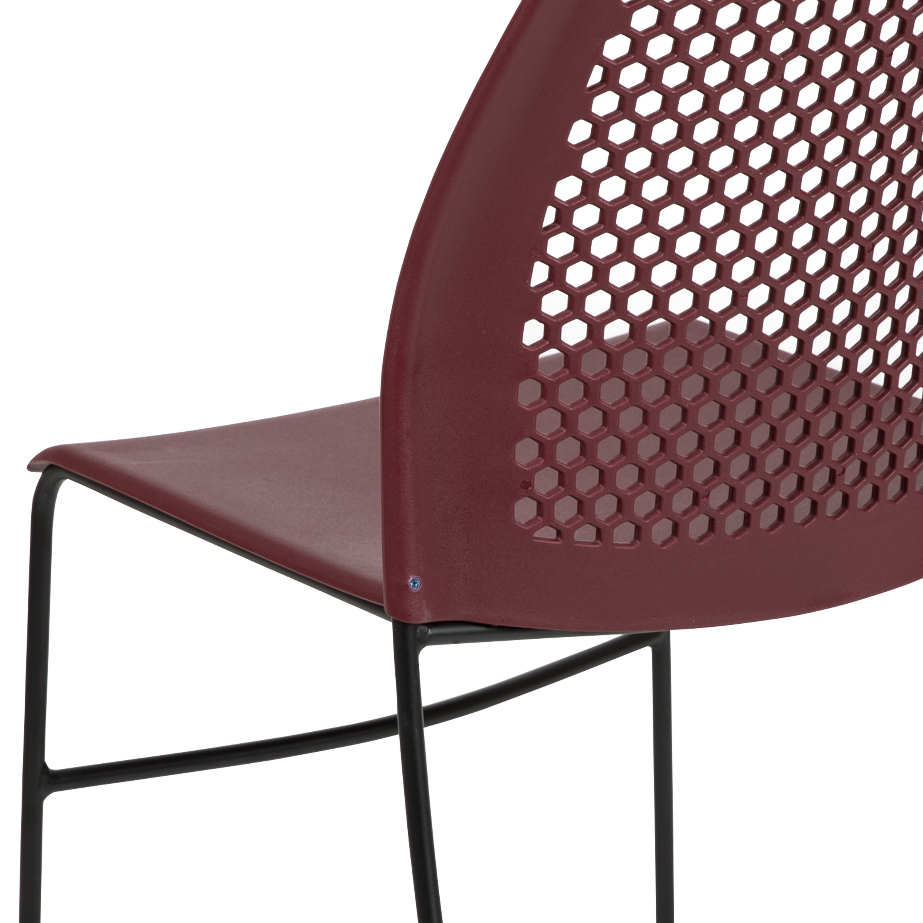 FLASH HERCULES Series Stack Chair 300 kg Capacity Air-Vent Back