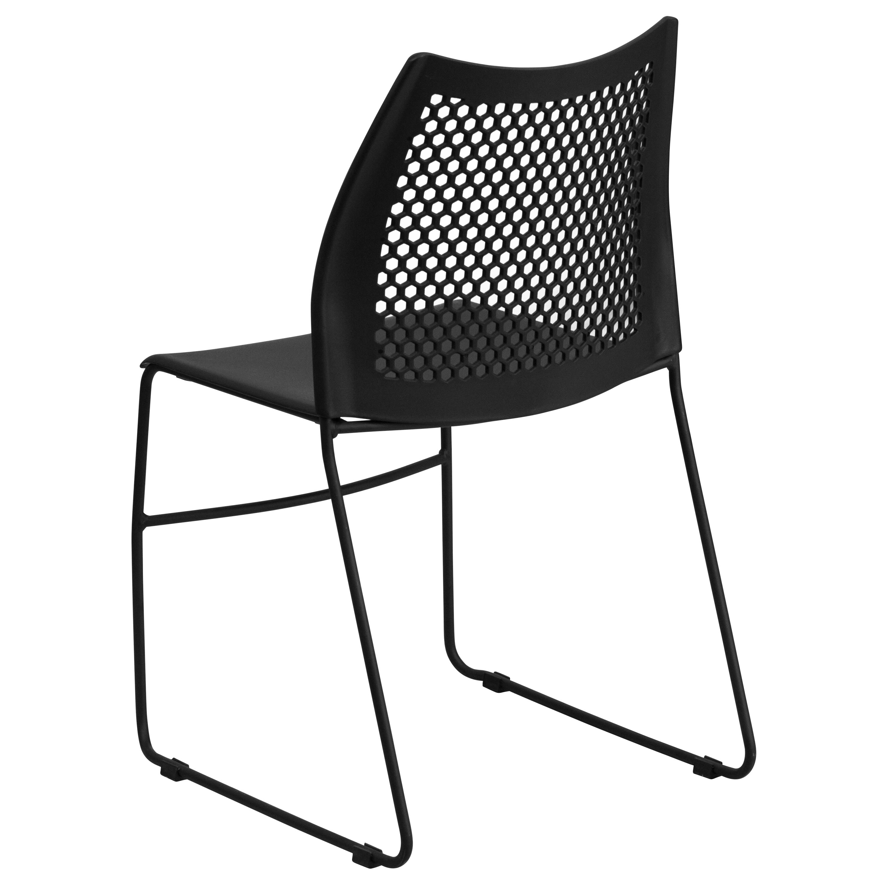 FLASH HERCULES Series Stack Chair 300 kg Capacity Air-Vent Back