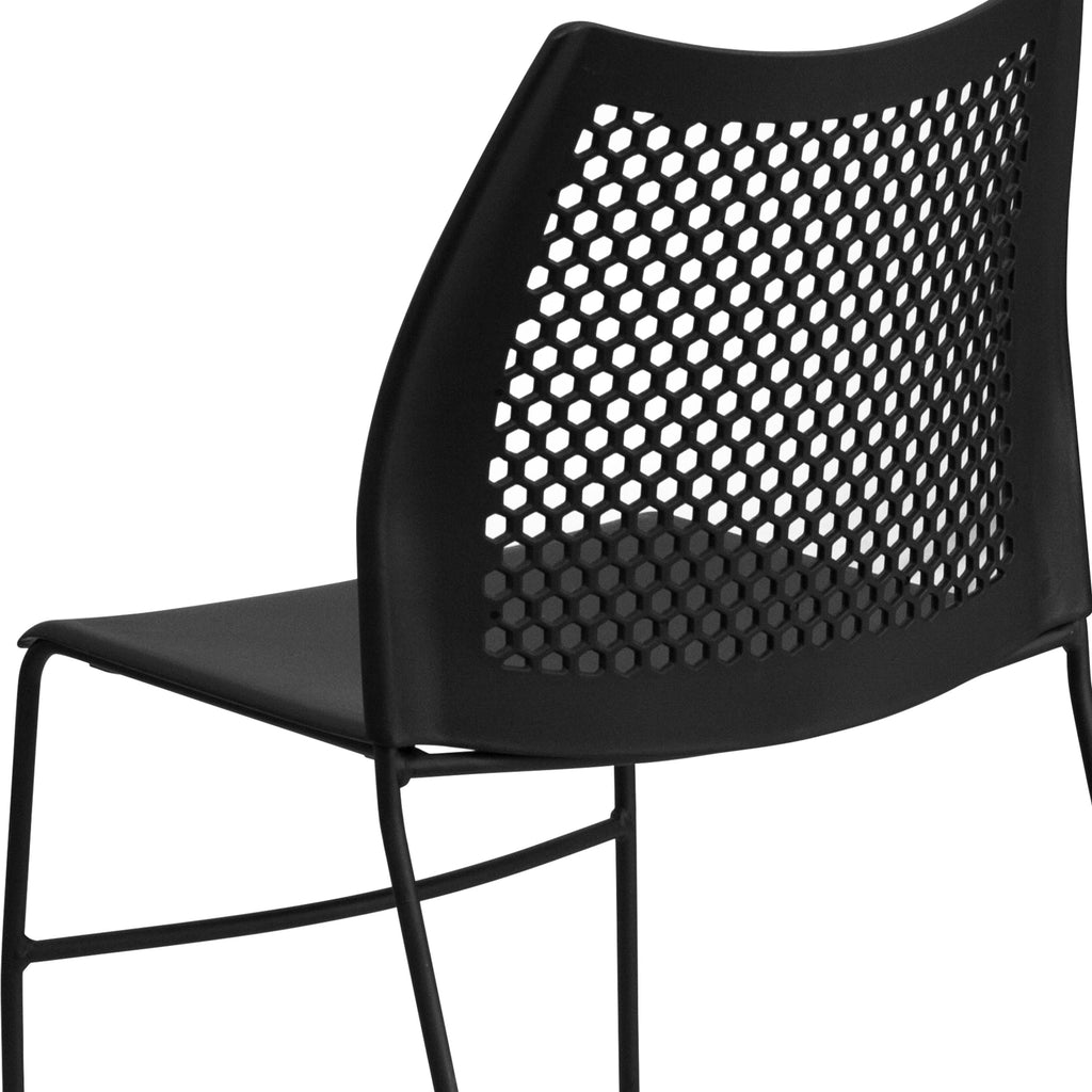 FLASH HERCULES Series Stack Chair 300 kg Capacity Air-Vent Back