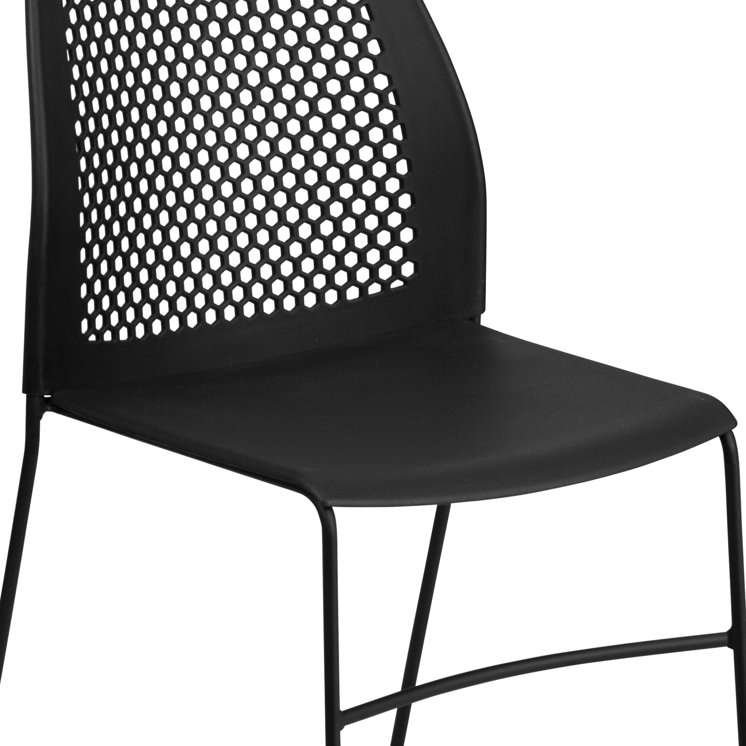 FLASH HERCULES Series Stack Chair 300 kg Capacity Air-Vent Back