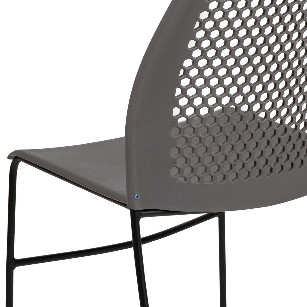 FLASH HERCULES Series Stack Chair 300 kg Capacity Air-Vent Back