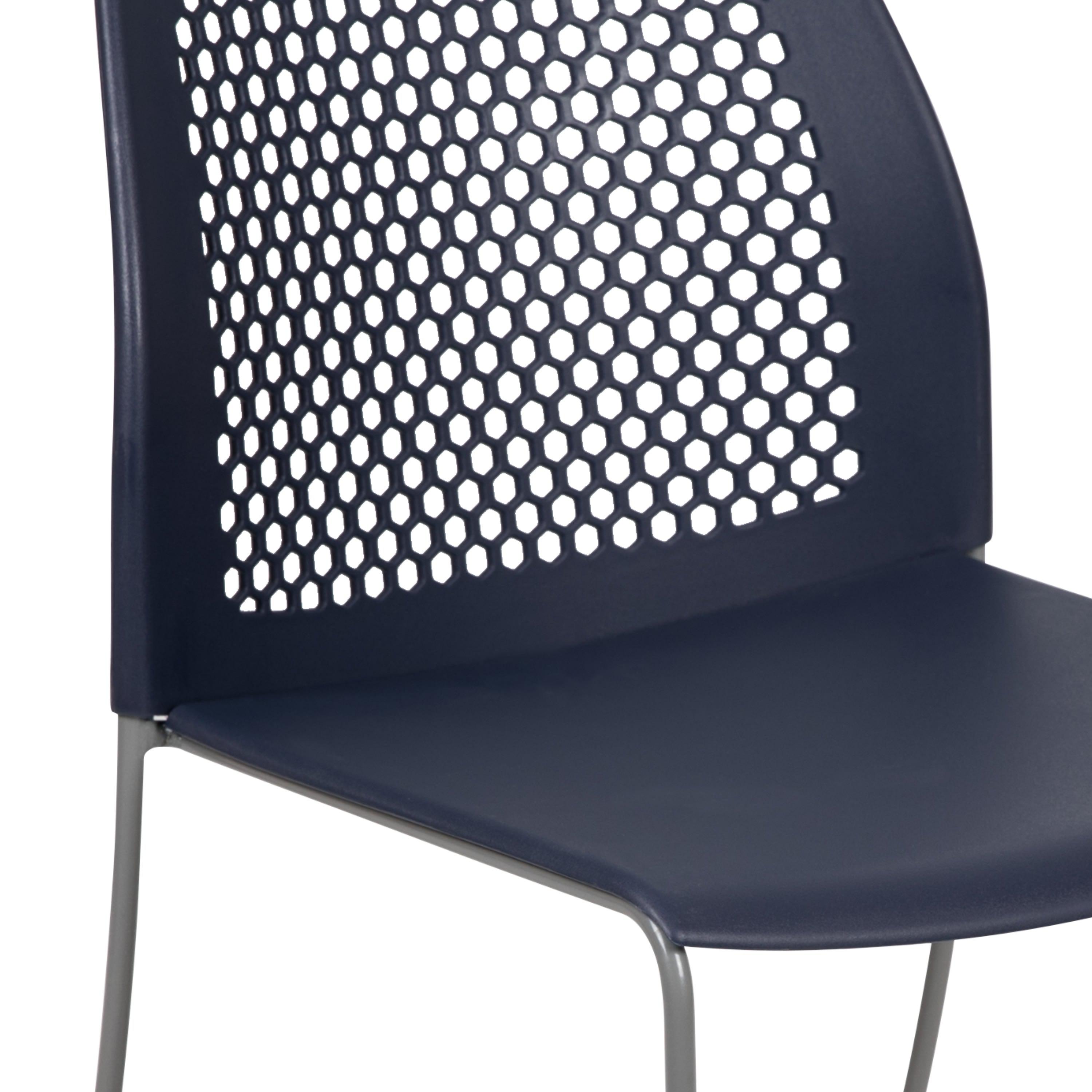FLASH HERCULES Series Stack Chair 300 kg Capacity Air-Vent Back