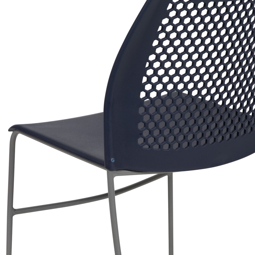 FLASH HERCULES Series Stack Chair 300 kg Capacity Air-Vent Back