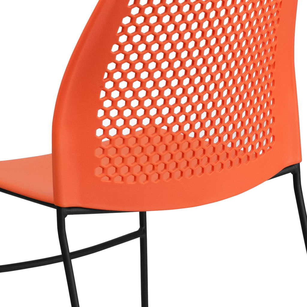FLASH HERCULES Series Stack Chair 300 kg Capacity Air-Vent Back